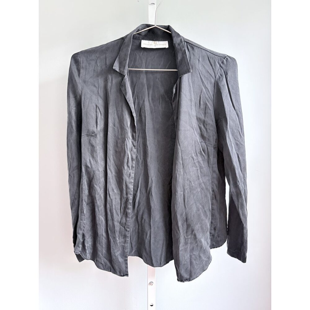 Amanda Uprichard Tailored Blouse Size M